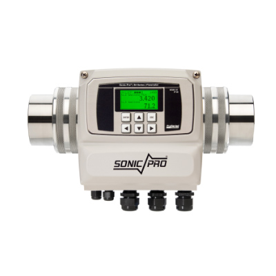 Blue-White Ultrasonic Flowmeter, Sonic-Pro S4