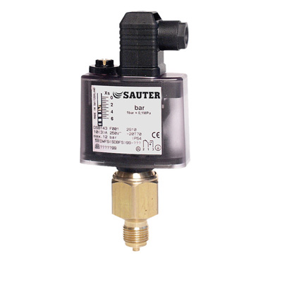 Sauter Pressure Monitor and Pressure Switch, DSB, DSF