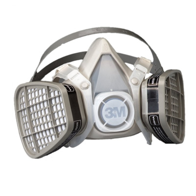 3M Half Facepiece Disposable Respirator Assembly, 5101