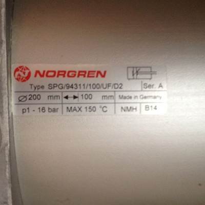 Norgren Pneumatic Cylinder, SPG/94311/100/UF+D2