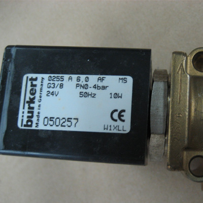 Burkert 2/2 Way Solenoid Valve, 050257